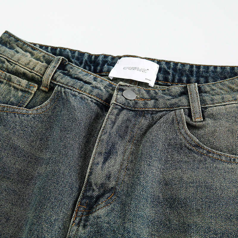 JORTS Denim Jorts Kurze Hose Basic Blau TASTECLOTHING