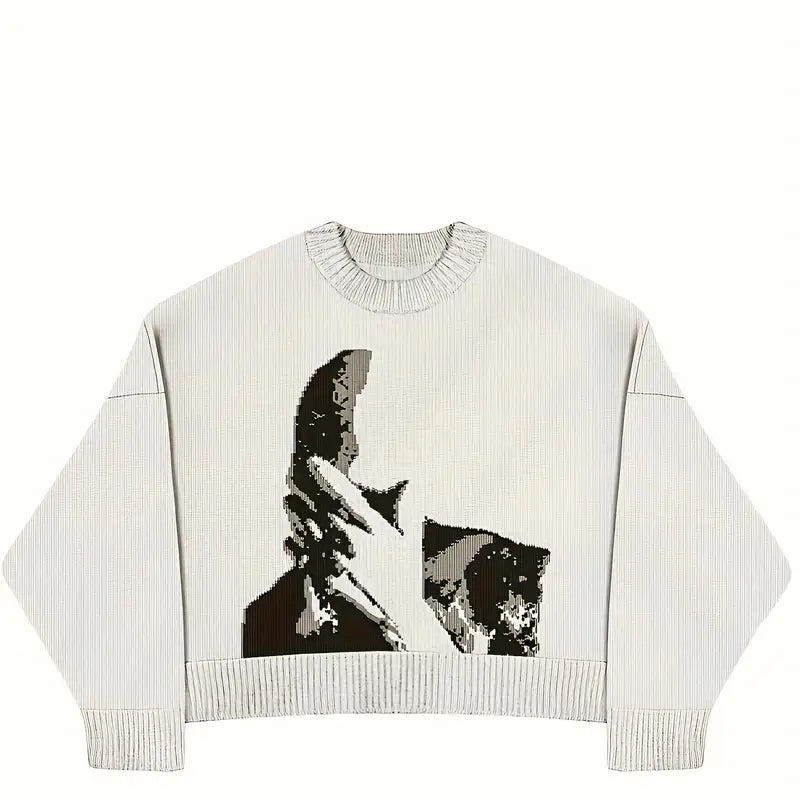 LOST Vintage Sweater Oversize Baumwolle TASTECLOTHING