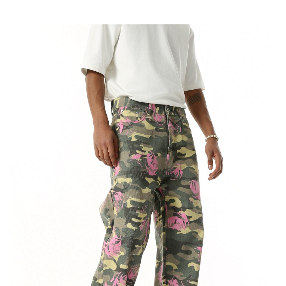 CAMO Denim Baggy Jeans TASTECLOTHING