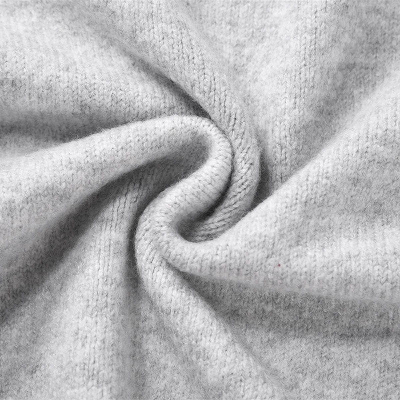 Autumn And Winter Embroidered Letter Crew Neck Sweater Fashion Brand Men's Clothing MarketPrint