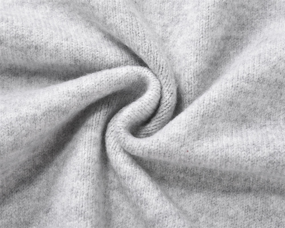 Autumn And Winter Embroidered Letter Crew Neck Sweater Fashion Brand Men's Clothing MarketPrint