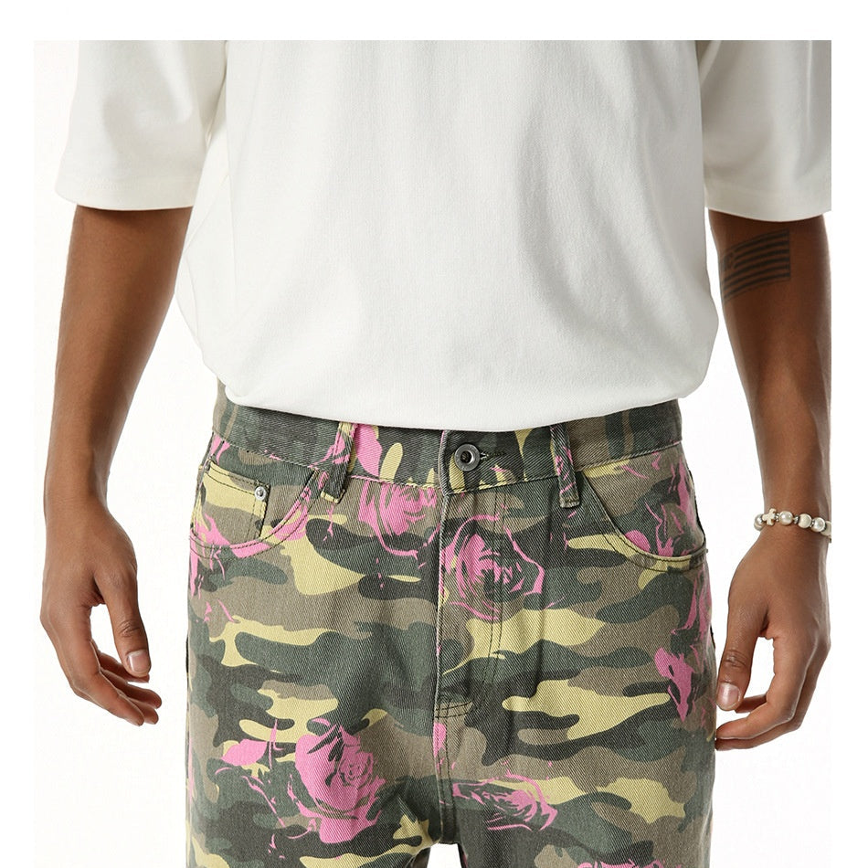 CAMO Denim Baggy Jeans TASTECLOTHING