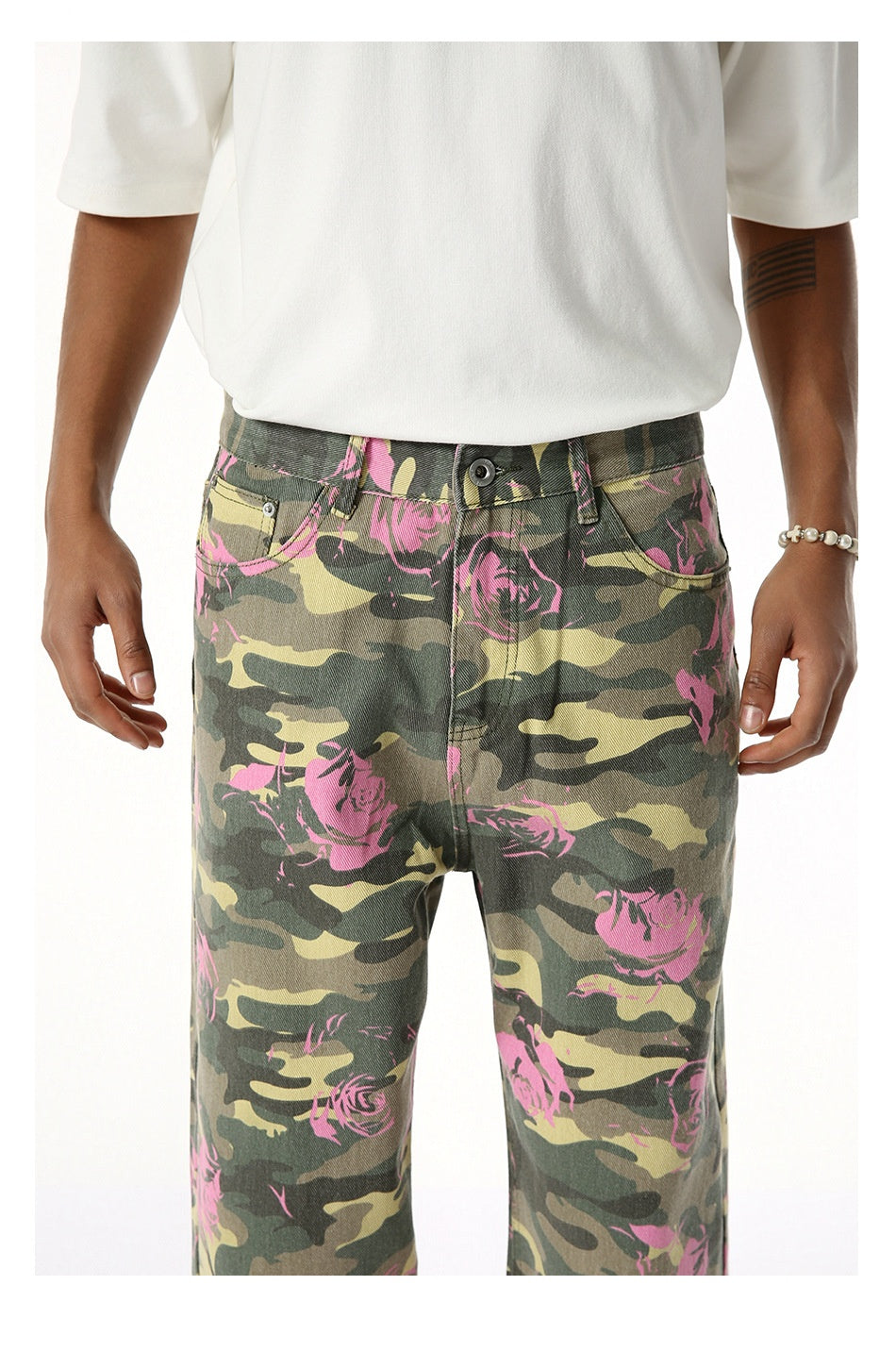 CAMO Denim Baggy Jeans TASTECLOTHING