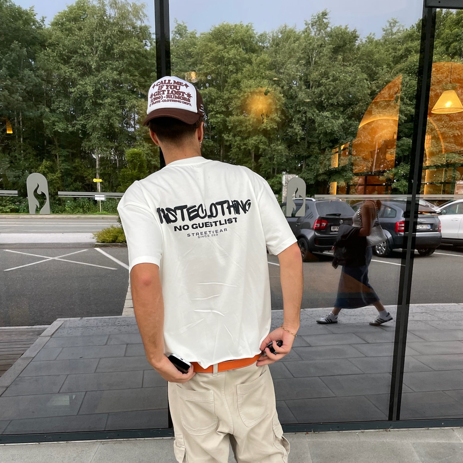 NO GUESTLIST Oversized Shirt TASTECLOTHING