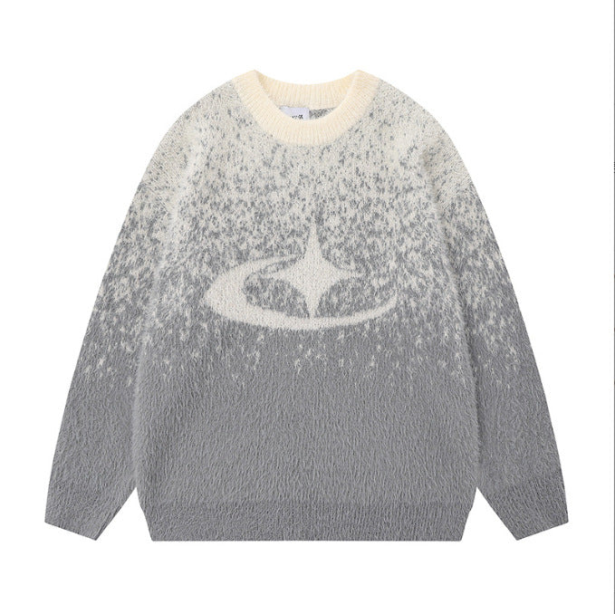 Y2K Mohair Sweater Unisex Knitsweater TASTECLOTHING