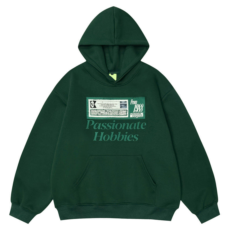 PASSION Vintage/Retro Baumwolle Hoodie Unisex TASTECLOTHING