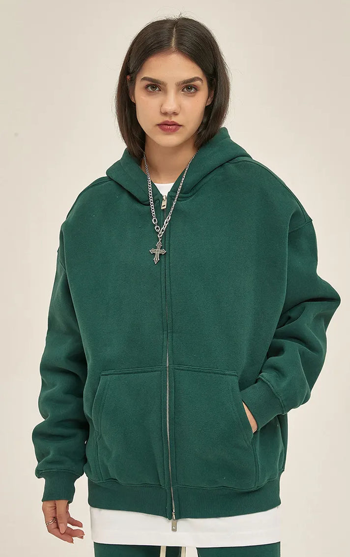 Kaufe deine Vintage und Streetwear Mode bei TASTECLOTHING. Deine Streetwear und Vintage Klamotten, bei uns erhältlich. Wie zum Beispiel Double Headed Zip-Hoodie 350gsm Unisex Oversize Zipper .
