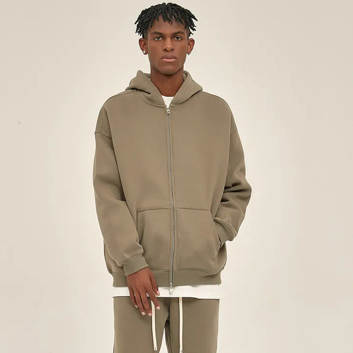 Kaufe deine Vintage und Streetwear Mode bei TASTECLOTHING. Deine Streetwear und Vintage Klamotten, bei uns erhältlich. Wie zum Beispiel Double Headed Zip-Hoodie 350gsm Unisex Oversize Zipper .