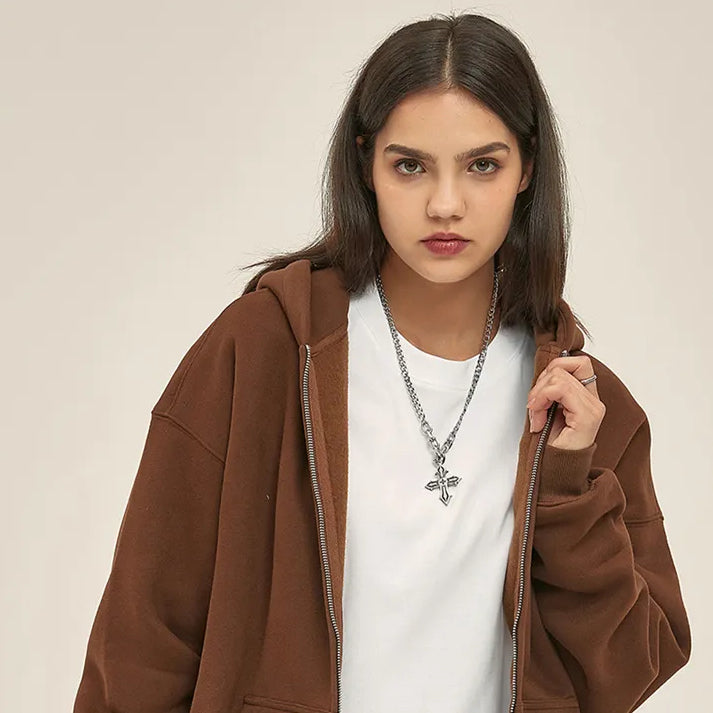 Kaufe deine Vintage und Streetwear Mode bei TASTECLOTHING. Deine Streetwear und Vintage Klamotten, bei uns erhältlich. Wie zum Beispiel Double Headed Zip-Hoodie 350gsm Unisex Oversize Zipper .