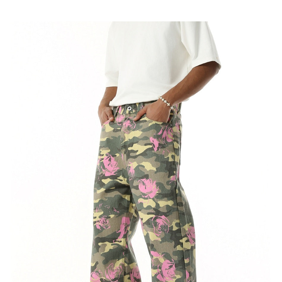 CAMO Denim Baggy Jeans TASTECLOTHING
