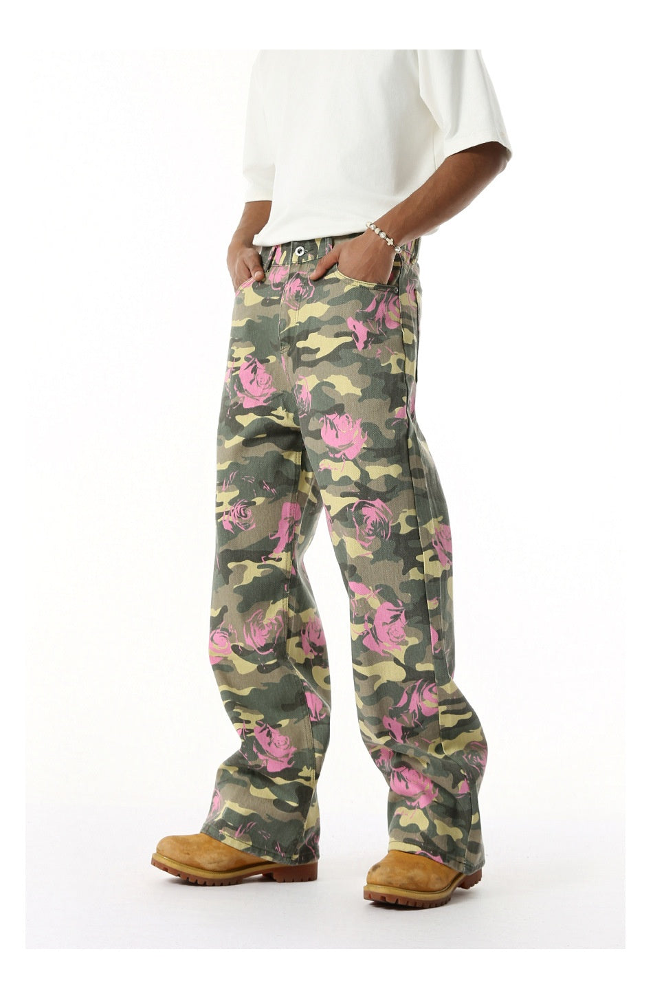 CAMO Denim Baggy Jeans TASTECLOTHING