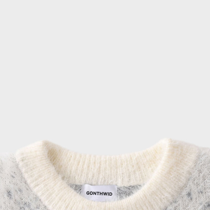 Y2K Mohair Sweater Unisex Knitsweater TASTECLOTHING