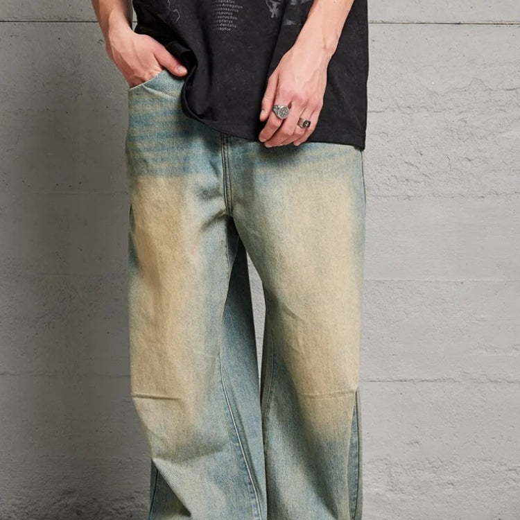 Kaufe deine Vintage und Streetwear Mode bei TASTECLOTHING. Deine Streetwear und Vintage Klamotten, bei uns erhältlich. Wie zum Beispiel WASHED Baggy Jeans Blau 0 .