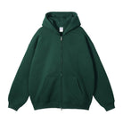 BASIC HOODIE WITH ZIPPER 350 GSM QUALITY TASTECLOTHING Eden Green / XXL