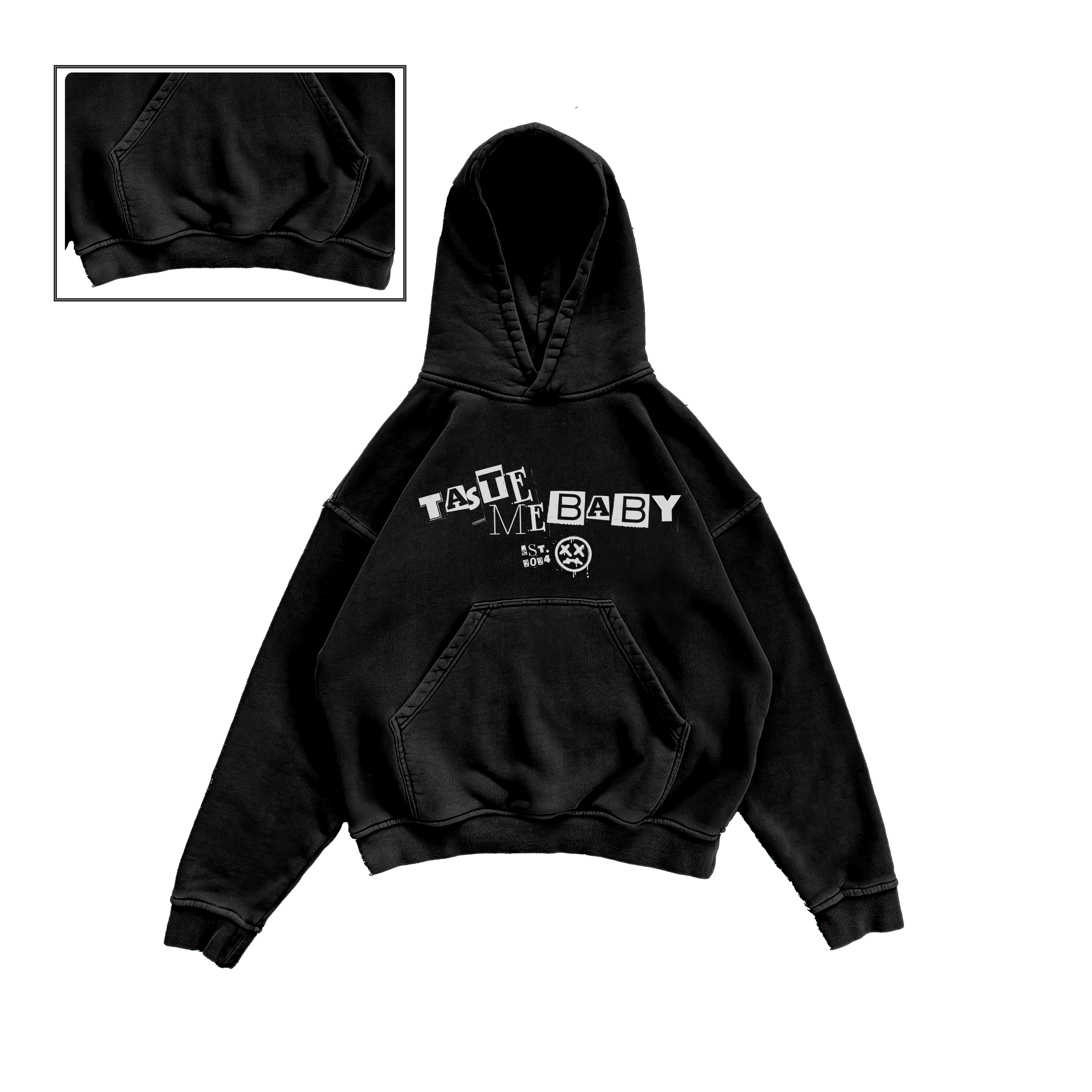 Kaufe deine Vintage und Streetwear Mode bei TASTECLOTHING. Deine Streetwear und Vintage Klamotten, bei uns erhältlich. Wie zum Beispiel TASTE ME Oversized Streetwear Hoodie Hoodie .