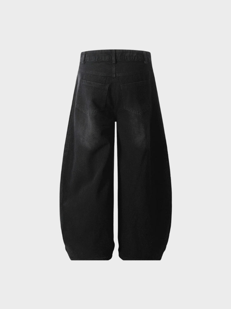 Barrel Jeans SLASH Blau, Barrel Fit von vorne