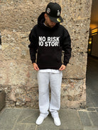 NO RISK NO STORY Oversized Hoodie MarketPrint