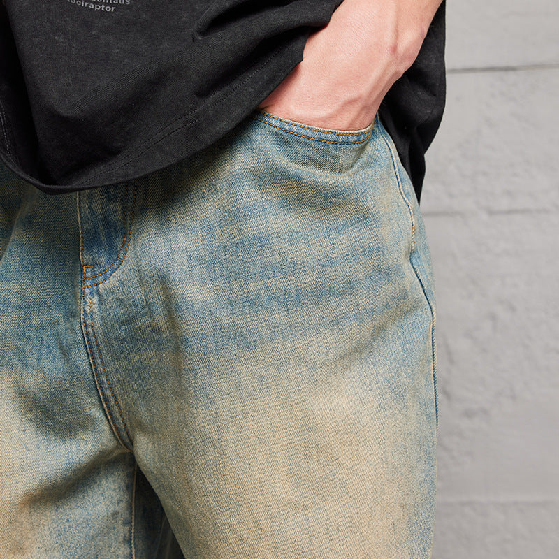 Kaufe deine Vintage und Streetwear Mode bei TASTECLOTHING. Deine Streetwear und Vintage Klamotten, bei uns erhältlich. Wie zum Beispiel WASHED Baggy Jeans Blau 0 .