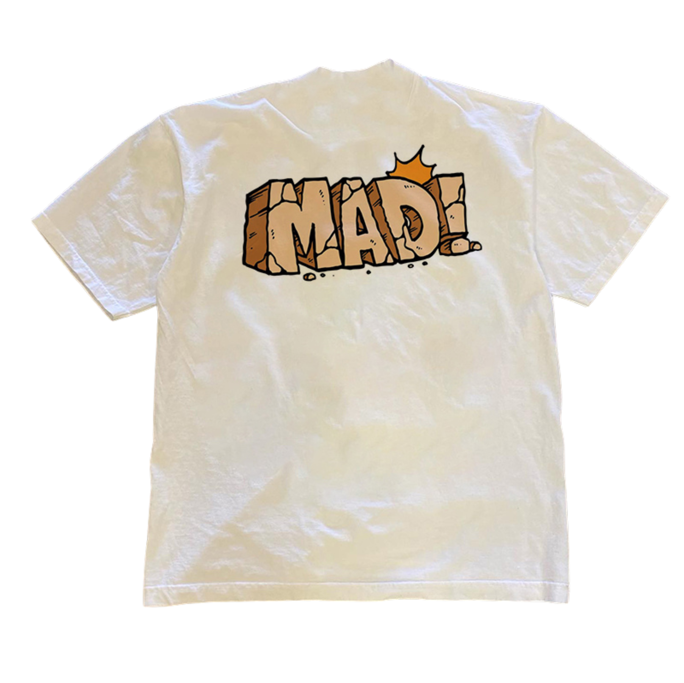 MAD Vintage T-Shirt mit Print Unisex Baumwolle TASTECLOTHING