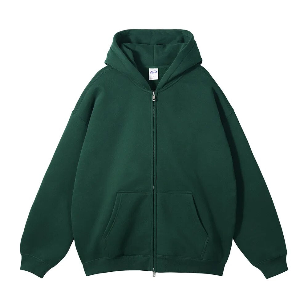 Kaufe deine Vintage und Streetwear Mode bei TASTECLOTHING. Deine Streetwear und Vintage Klamotten, bei uns erhältlich. Wie zum Beispiel Double Headed Zip-Hoodie 350gsm Unisex Oversize Zipper .