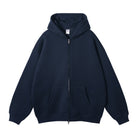 BASIC HOODIE WITH ZIPPER 350 GSM QUALITY TASTECLOTHING Dark Blue / XXL