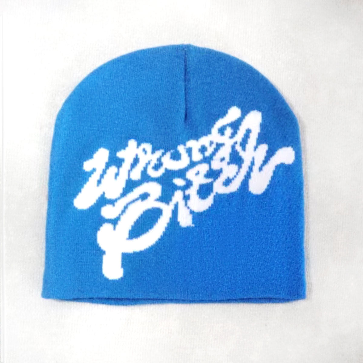 Men's And Women's Fashion Casual Letters Knitted Hat MarketPrint Royal-Blue-Free-Size