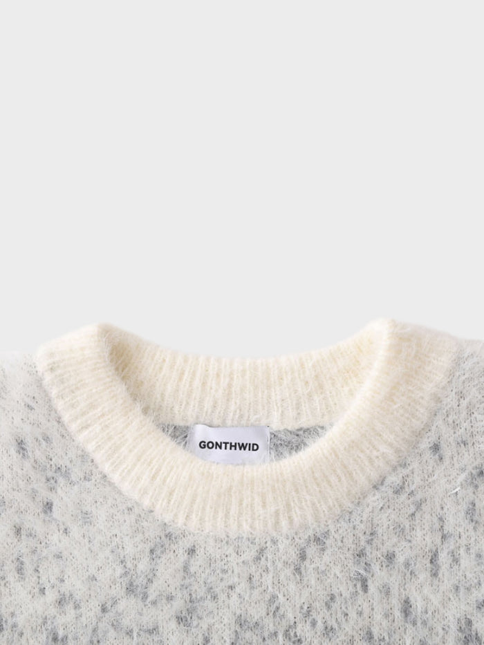Y2K Mohair Sweater Unisex Knitsweater TASTECLOTHING