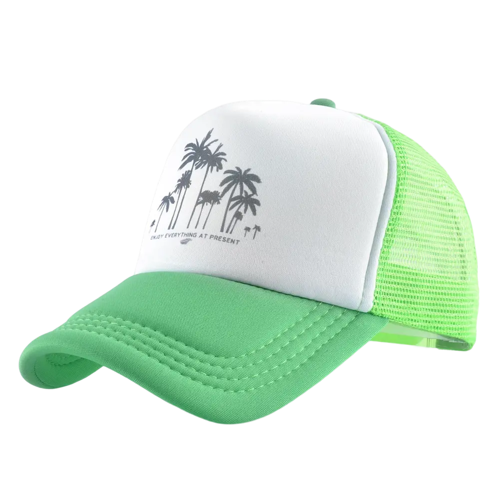 Kaufe deine Vintage und Streetwear Mode bei TASTECLOTHING. Deine Streetwear und Vintage Klamotten, bei uns erhältlich. Wie zum Beispiel Palm Trucker Cap One Size 0 .